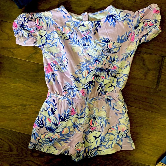 Lilly Pulitzer Other - Lilly Pulitzer Girls Romper-M (6-7)